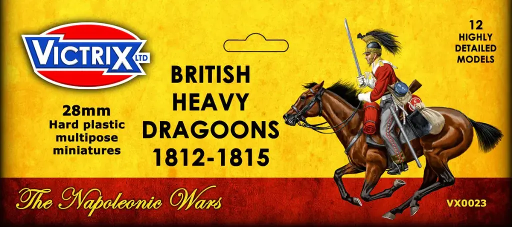 [VTX VX0023] Victrix : British Napoleonic Dragoons 1812-1815 │ The Napoleonic Wars