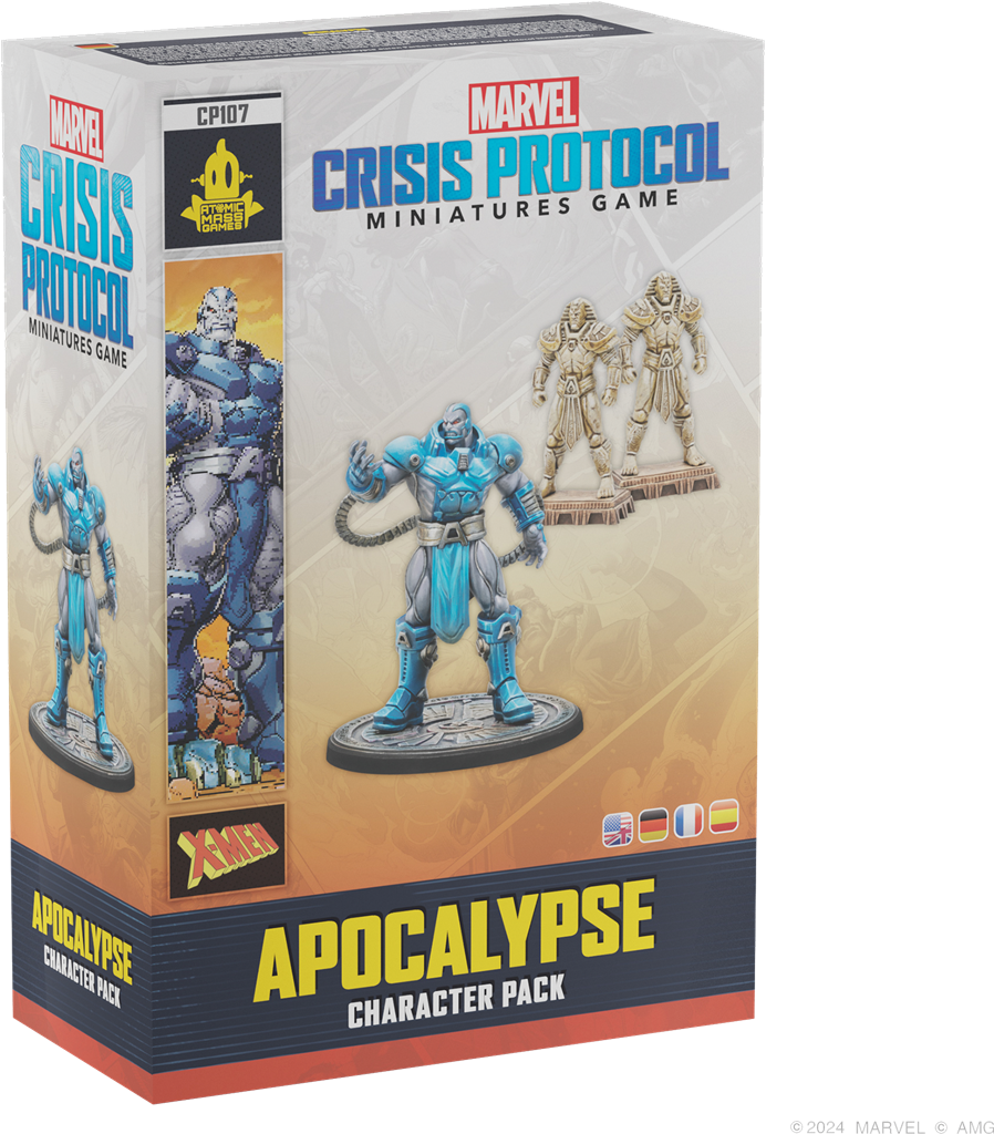 [AMG CP107ML] Marvel Crisis Protocol : Apocalypse [FR/ENG/ESP] │ Character Pack