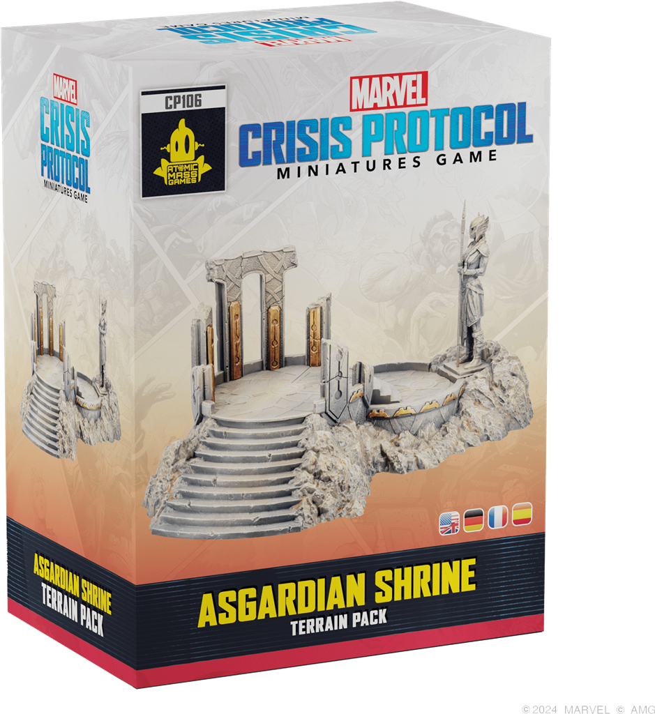 [AMG CP106] MCP : Asgardian Shrine │ Terrain Pack