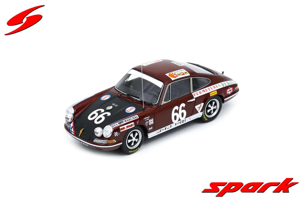 Spark : Porsche 911T │ No.66 Le Mans 24H 1969 J. Egreteaud - R. Lopez [1/43]