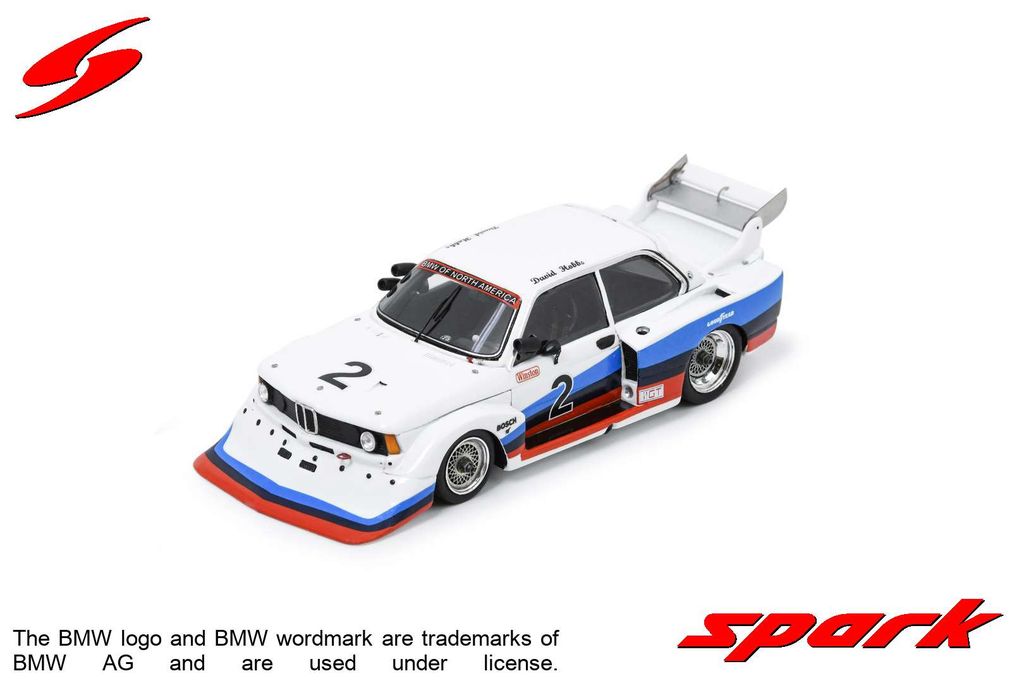 [SPK US306] Spark : BMW 320i Turbo │ No.2 Daytona Finale IMSA 1979 - David Hobbs [1/43]