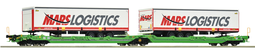 Roco : Wagon T3000e, CFL Cargo double porte semi