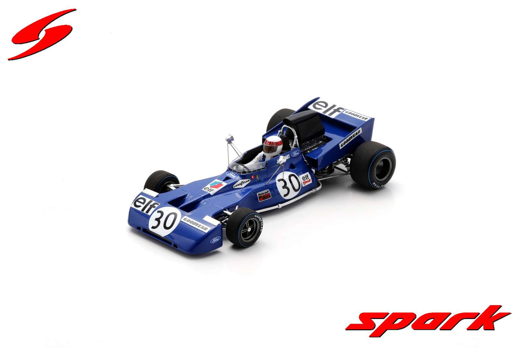 Spark models : Tyrrell 003 No.30 Italian GP 1971 Jackie Stewart [1/43]