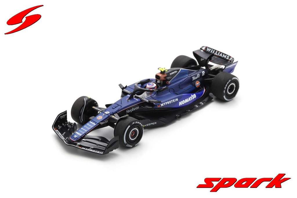 Spark models : Williams Racing FW46 No.2 Emilia-Romagna GP 2024 Logan Sargeant [1/43]