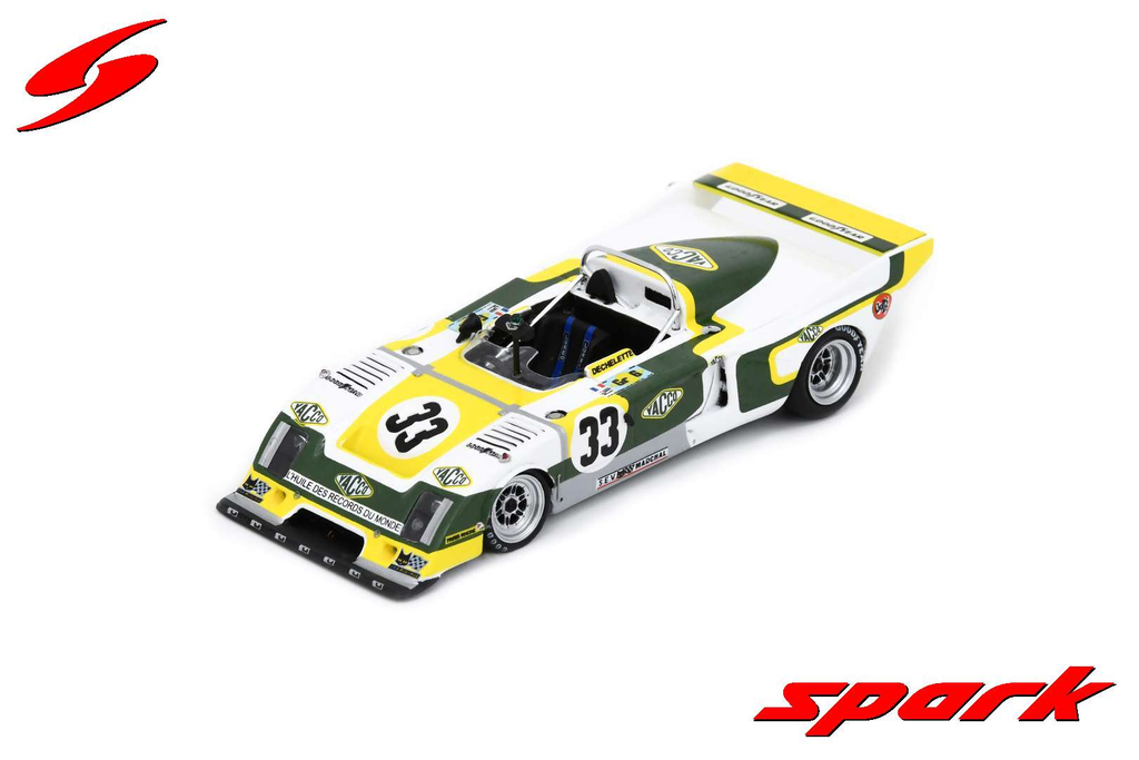 Spark models : Chevron B36 No.33 Le Mans 24H 1979 A. Dechelette - C. Dechelette - M. Tarres [1/43]