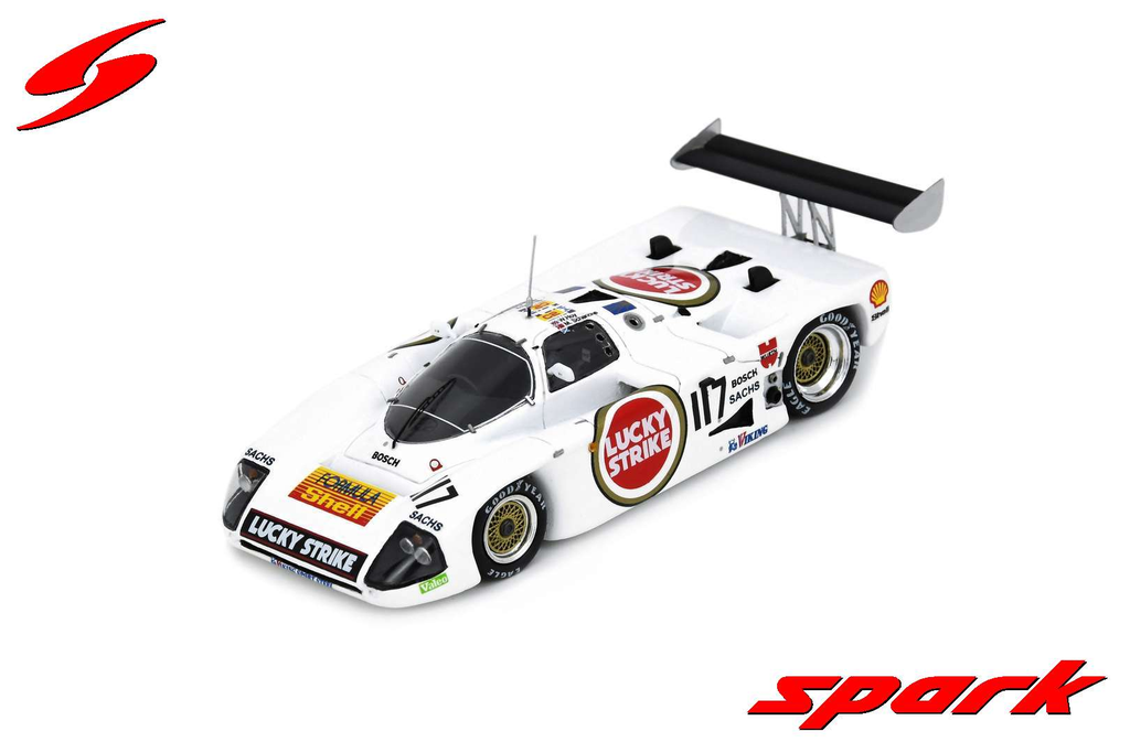 Spark models : Argo JM19 No.117 Le Mans 24H 1987 M. Schanche - W. Hoy - R. Smith [1/43]