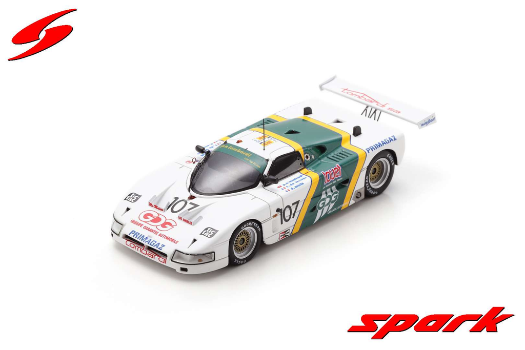 Spark models : Spice SE87C No.107 Le Mans 24H 1990 P-A. Lombardi - D. Morin - F. de Lesseps [1/43]