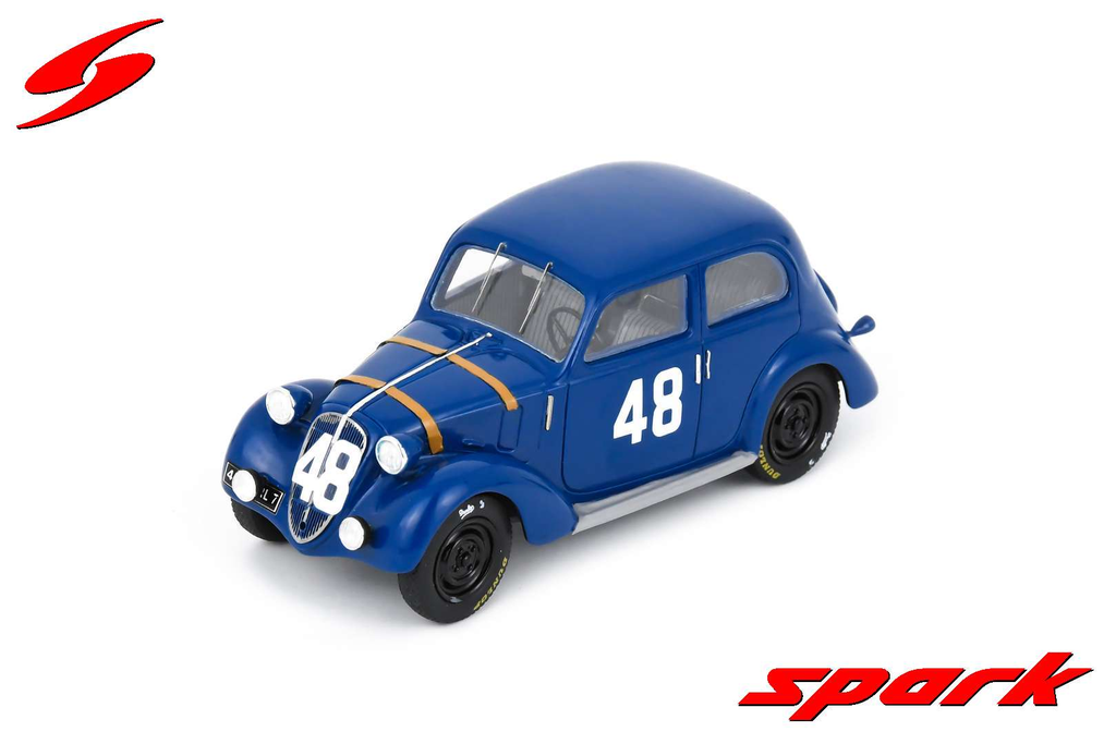 Spark models : Simca 8 No.48 Le Mans 24H 1938 V. Camerano - R. Klempeneré [1/43]