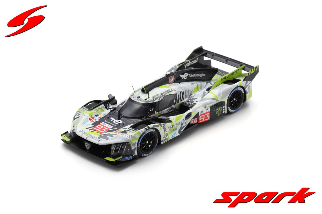 Spark models : Peugeot 9X8 No.93 PEUGEOT TOTALENERGIES Le Mans 24H 2024 J-E. Vergne - M. Jensen - N. Müller [1/43]
