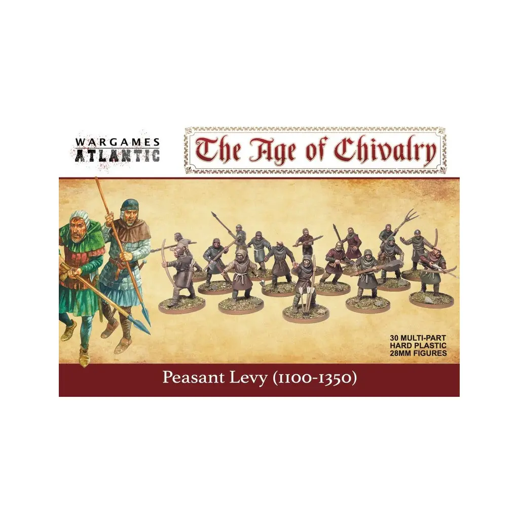 [WAA AC003] Wargames Atlantic : Peasant Levy (1100-1350)