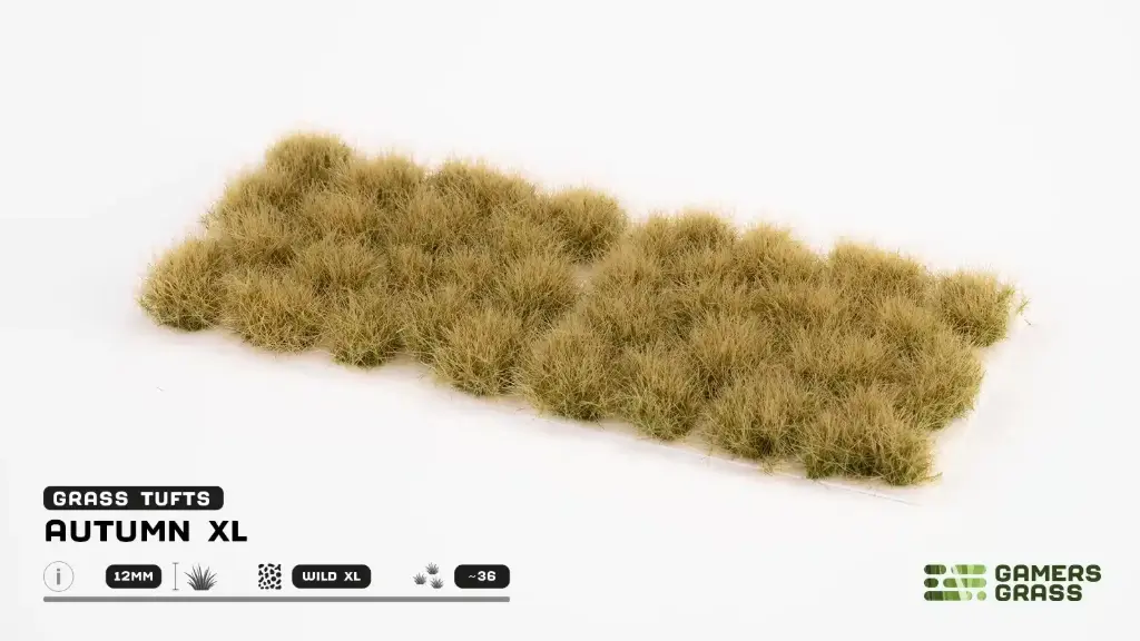 Gamers Grass : Autumn XL 12mm │ Touffes d'Herbes