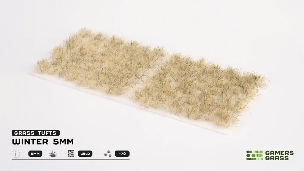 [GAG GG5-W] Gamers Grass : Winter 5mm (wild) │ Touffes d'Herbes