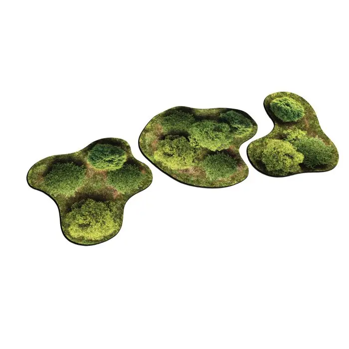 [PLM T003] Playmat : Neoprene 2D terrain set - Forrest