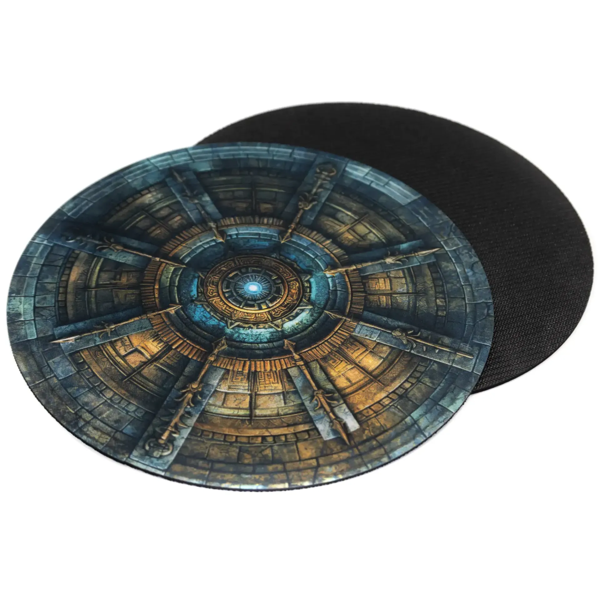 [PLM T090] Playmat : Objectifs de jeu "Eternal Altar" pour AoS V4 en Néoprène (7.6" - 19.5cm) (8pcs)