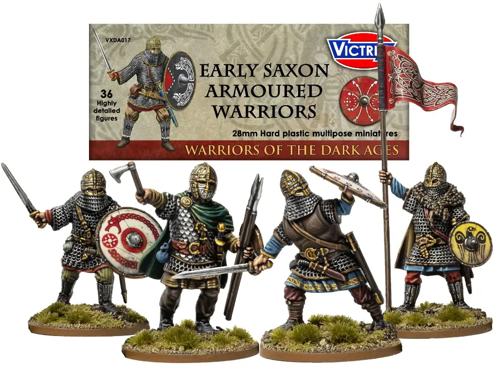 [VTX VXDA017] Victrix : Early Saxon Armoured Warriors