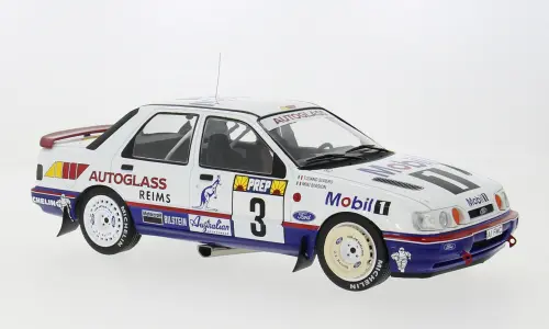 Ixo Models : Ford Sierra RS Cosworth 4x4 │ No.3 Monte Carlo Rallye 1992 - M.Biason / T.Siviero   [1/18]