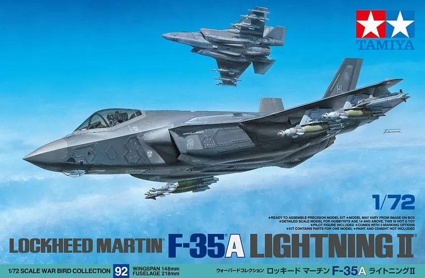 Tamiya : Lokcheed Martin F-35A Lightning II
