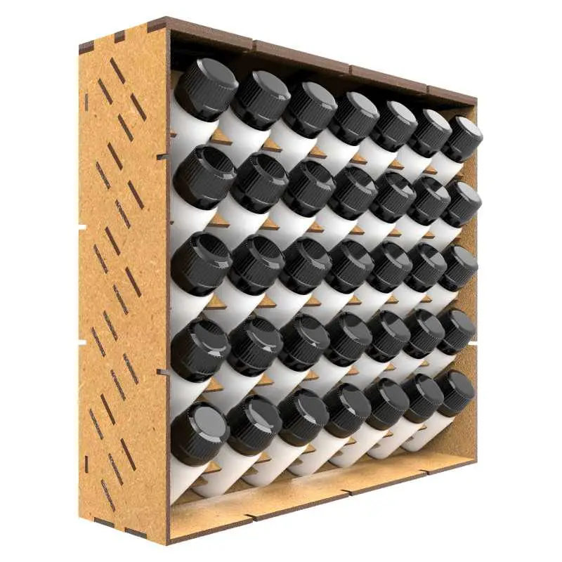 [GSW 11242] Green Stuff : Paint Rack Vertical 30ml │ Modular Set