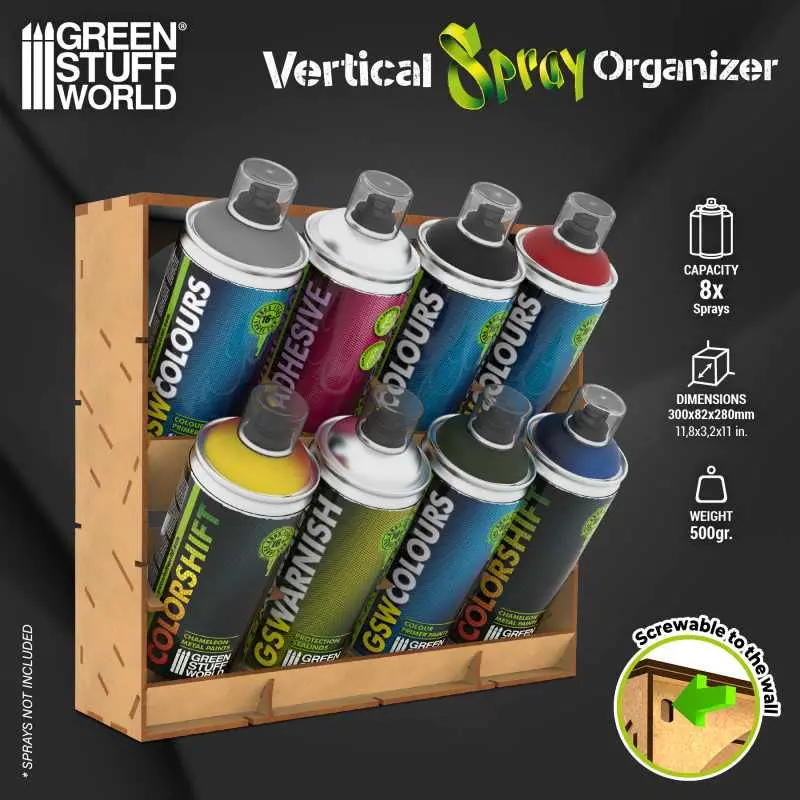 [GSW 12019] Green Stuff : Rangement bombe aerosol 