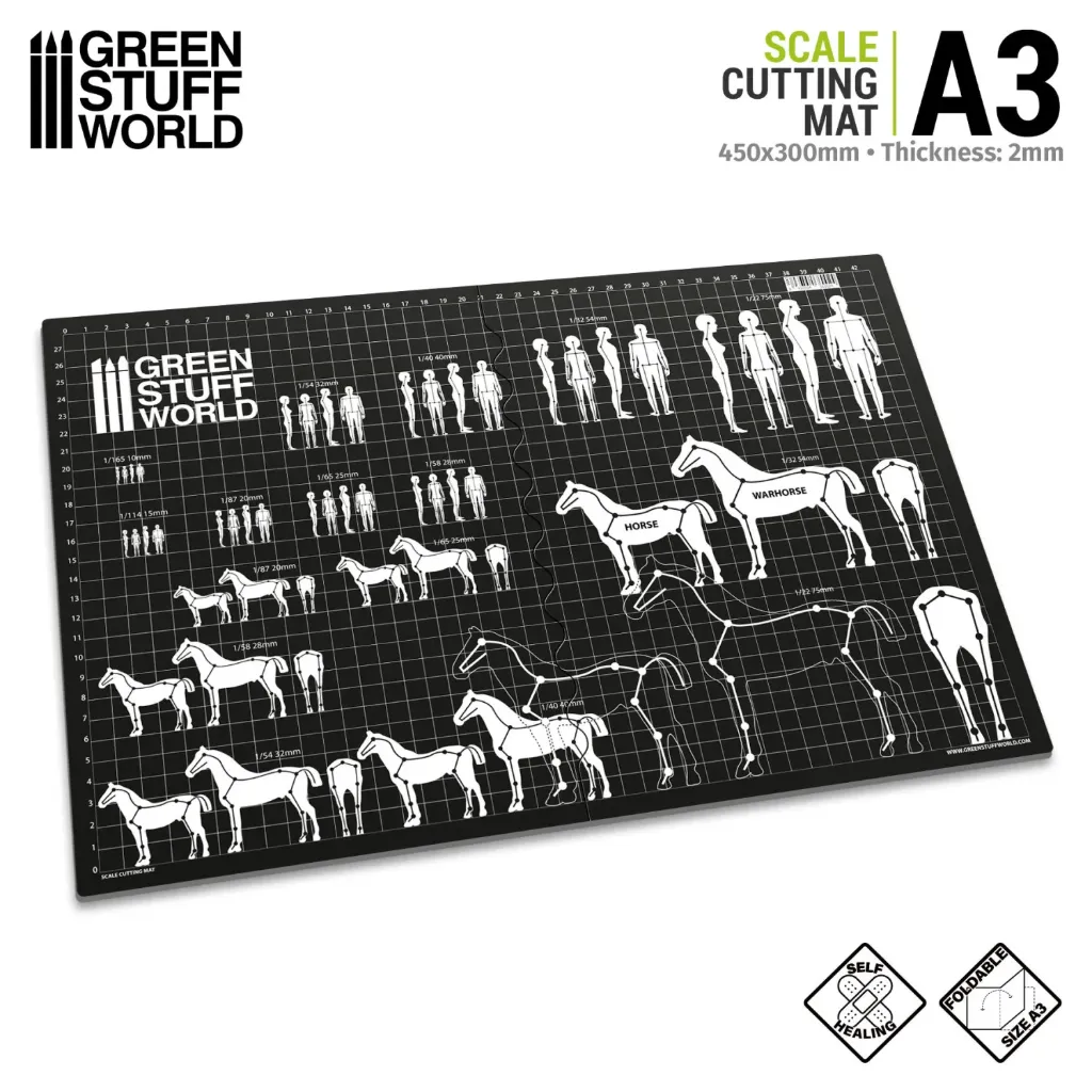 [GSW 1002] Scale Cutting Mat A3