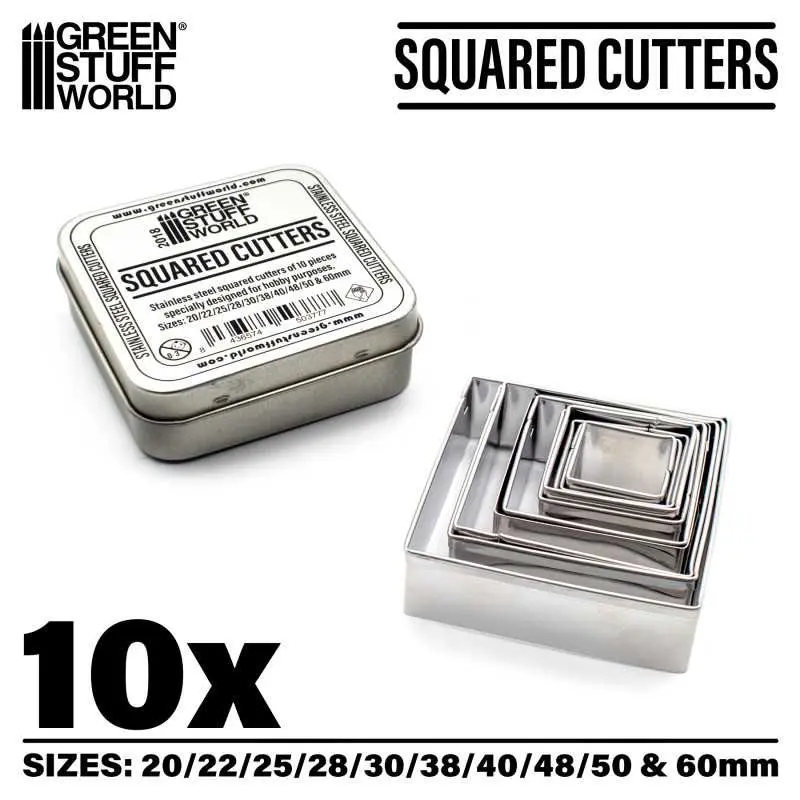 Green Stuff : Squared Cutters for Bases