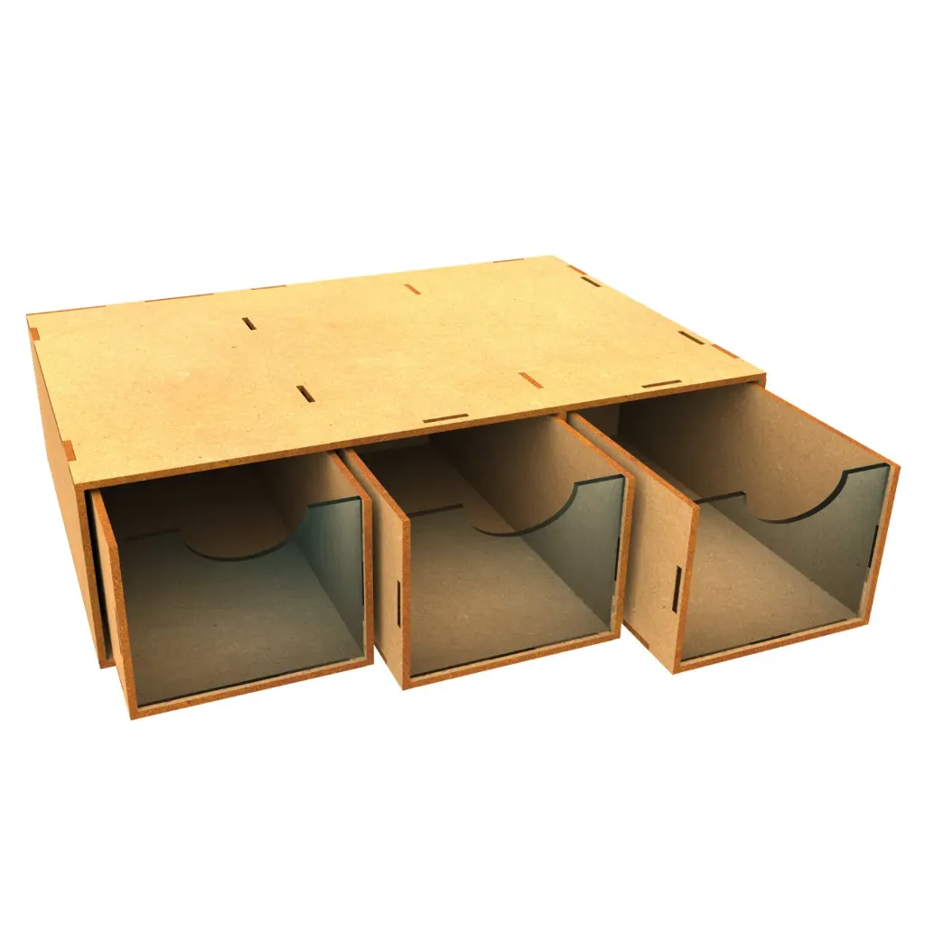 [GSW 2170] Modular Set 3x Drawers