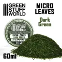 Green Stuff : MICRO FEUILLES - Mélange vert foncé 