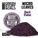 Green Stuff : MICRO FEUILLES - Mélange violet foncé