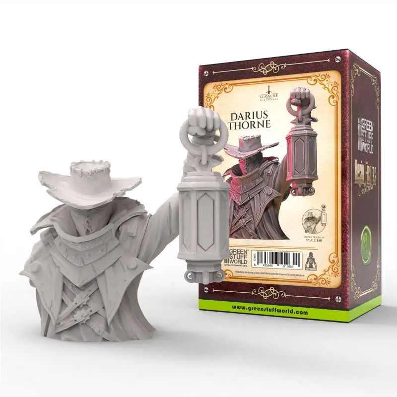 [GSW 12465] Claymore Miniatures : Darius Thorne │ Resin Figures Collection