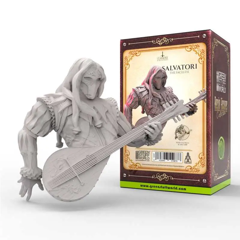 [GSW 12467] Claymore Miniatures : Salvatori The Faceless │ Resin Figures Collection