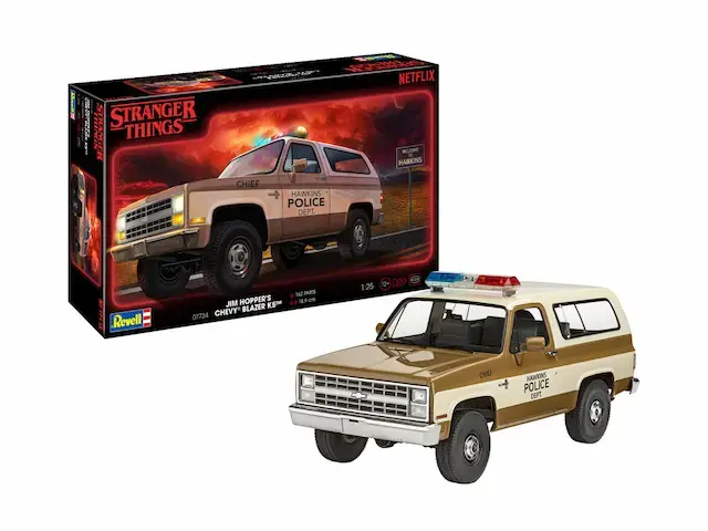 Revell : Chevrolet K5 Blazer 1985 │ Stranger Things Jim Hopper's