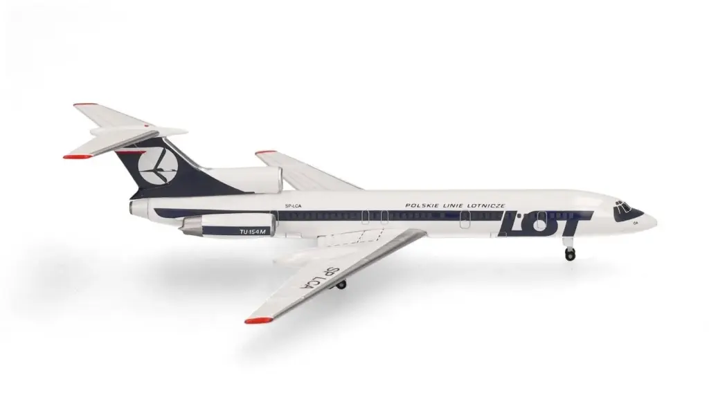Herpa : Tupolev TU-154M LOT Polish Airlines  [1/500]