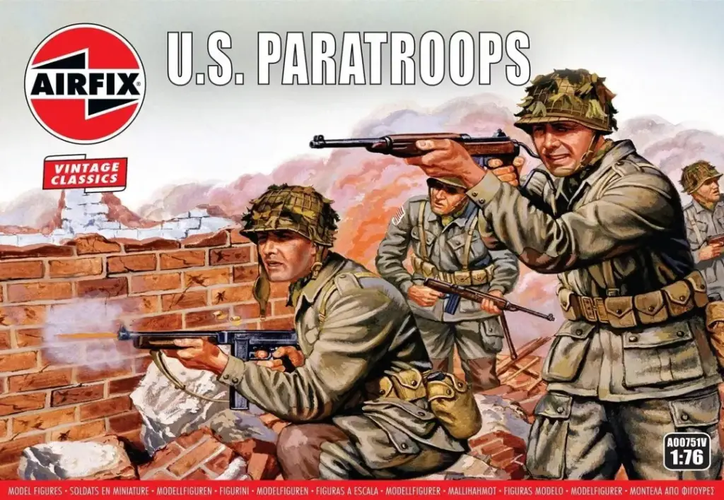 Air Fix : WWII US Paratroops Vintage Classics