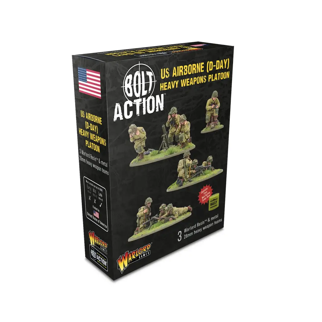 Bolt Action : US Airborne (D-Day) Platoon Heavy Weapons Platoon