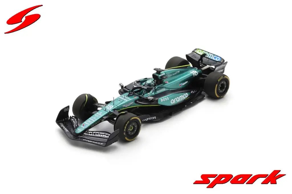 Spark : Aston Martin Aramco F1 Team AMR24 │ No.18 Saudi Arabian GP 2024 Lance Stroll [1/43] [1/43]