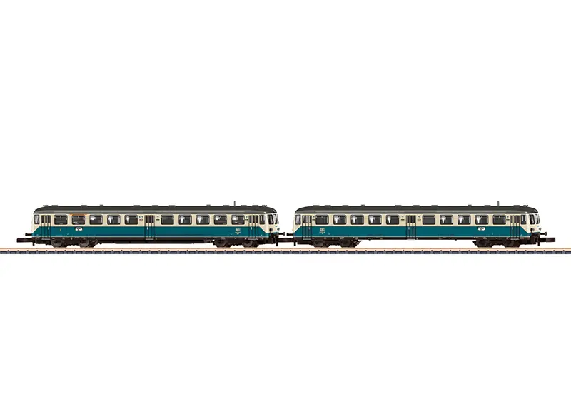 Marklin : Automotrice sur batterie BR 515 avec voiture-pilote BR 815