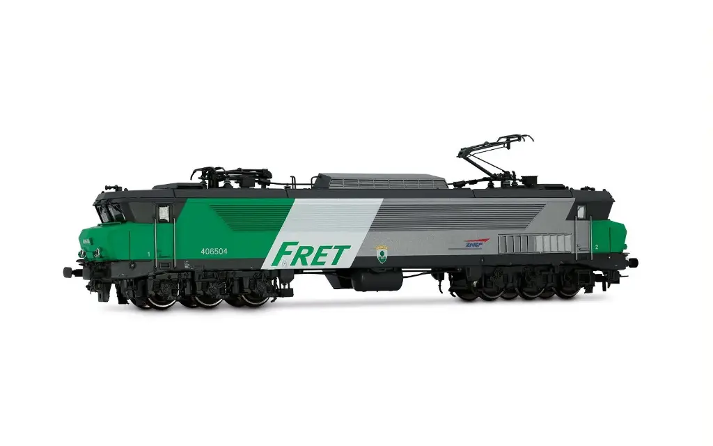 Jouef : Locomotive Électrique (#CC 6502) de la SNCF Livrée FRET │ DC Digital Sons Époque V HO - 1/87 (Réf : HJ2453s)