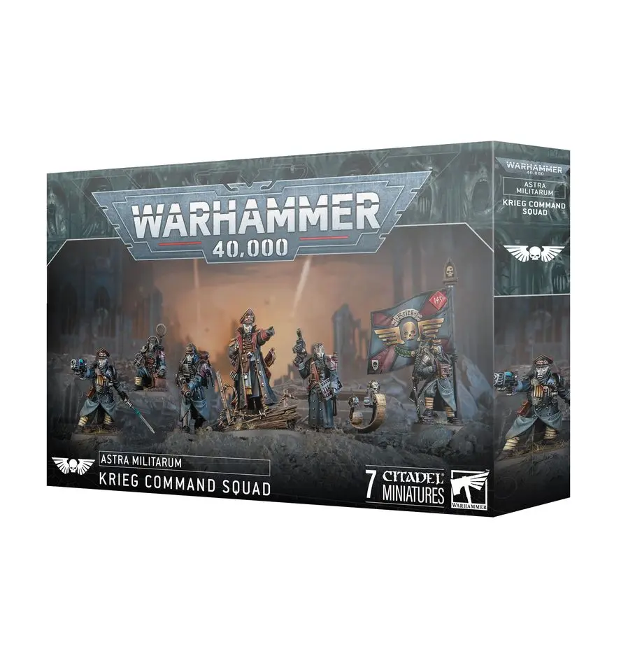 Astra Militarum : Escouade d'Etats Major Krieg │ Warhammer 40.000