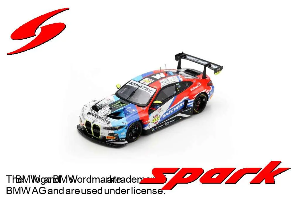 Spark :  BMW M4 GT3 │No.46 Team WRT 24H Spa 2024 R. Marciello M. Martin - V. Rossi