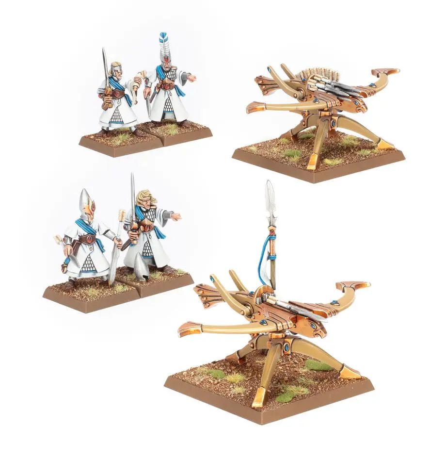 [GAW 45790] Royaume des Hauts-Elfs : Claw Bolt Throwers │ Warhammer the Old World