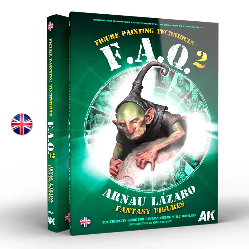 [AK AK525] AK Interactive : The Complet Guide for Fantasy Figures Painting "F.A.Q. 2" [ENG]