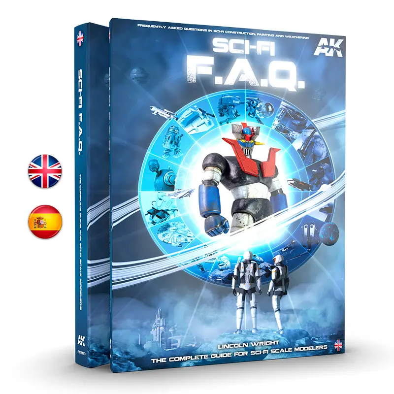 [AK 8160] AK Interactive : The Complet Guide for Sci-Fi modelers F.A.Q.  [ENG]