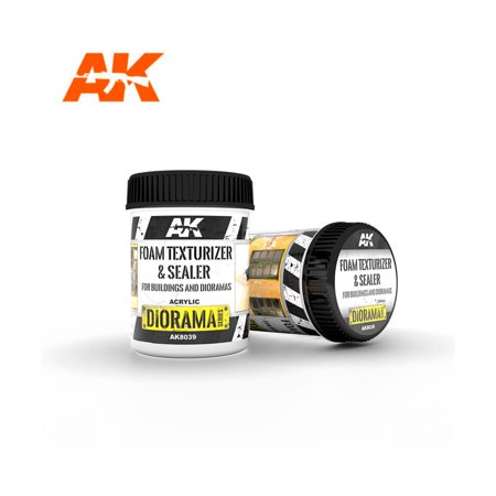 [AK AK8039] AK : FOAM Texturizer & Sealer for Building and Dioramas