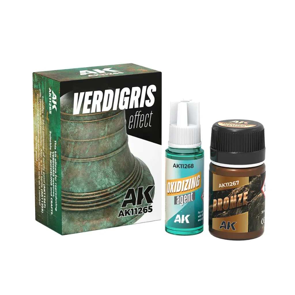 [AK 11265] AK Interactive: Verdigris Effects Verf │ Ref. AK11265