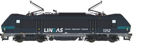 Lsmodels : Locomotive électrique 1312 LINEAS Version 2020 SNCB-NMBS DCC Sound