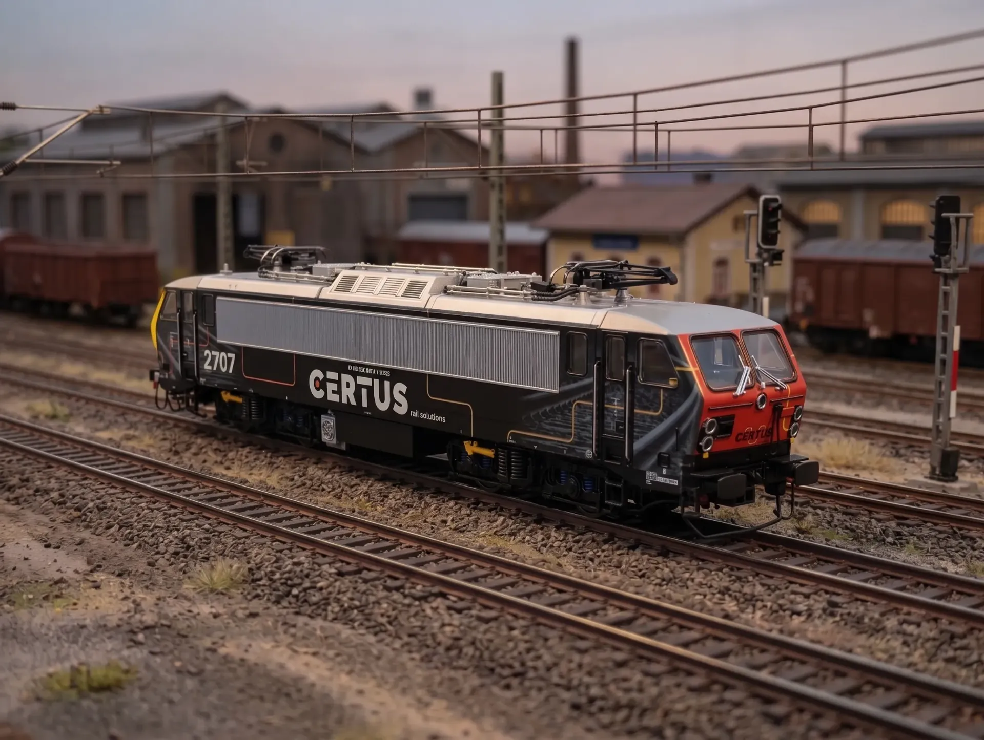 [LSM 12057DC] LS Models : Locomotive Électrique (#2707) de la SNCB-NMBS "CERTUS" │ DC Analogue Époque VI HO - 1/87 (Réf : 12057DC)