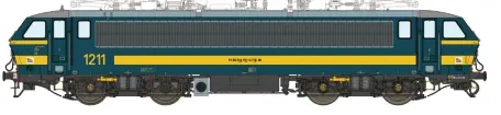 [LSM 12597ACS] LS Models : Locomotive Électrique (#12XX) de la SNCB-NMBS Bleu et Jaune │ AC Digital Sons Époque VI HO - 1/87 (Réf : 12597ACS)