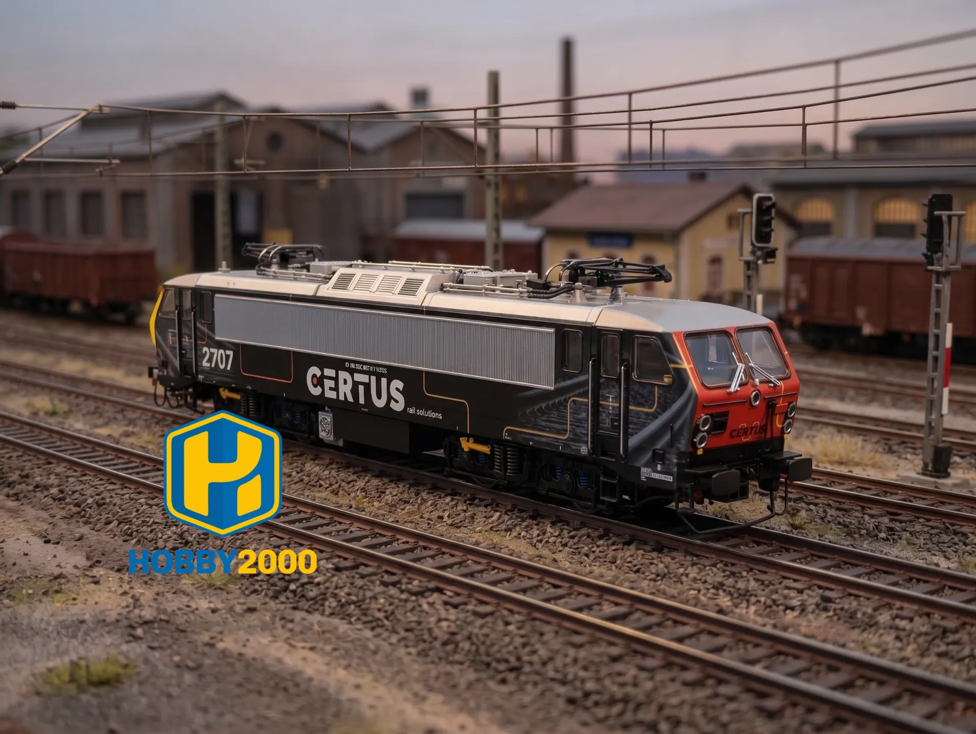 [LSM 12057DCS] LS Models : Locomotive Électrique (#2707) de la SNCB-NMBS "CERTUS" │ DC Digital Sons Époque VI HO - 1/87 (Réf : 12057DCS)