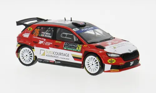 Ixo Models : Skoda Fabia RS Rally2 │ No.26 Rallye Monte Carlo 2024 - C.Ingram/H.McKillop  [1/43]