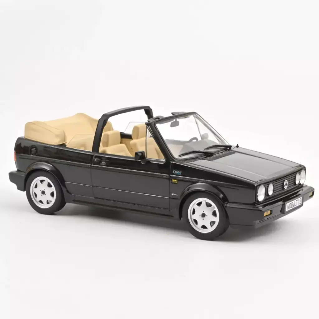 Norev : Volkswagen Golf Cabriolet │ 1992 - Black  [1/18]